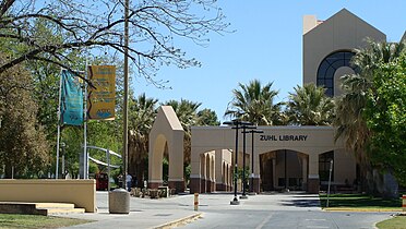 Zuhl Library at New Mexico State University