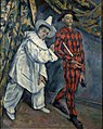 Paul Cézanne: Pierrot und Harlekin 1888