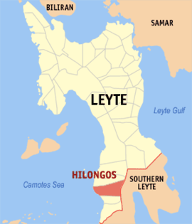 Hilongos na Leyte Coordenadas : 10°22'N, 124°45'E