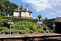 The Friends of Chirk Station maintain the flowerbeds.