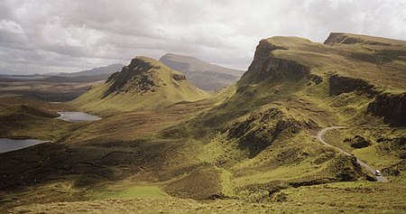 Looking south from the Quiraing, Skye