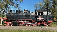 Rumänische Dampflokomotive CFR 131.003 im Dampflok-Freilichtmuseum Reșița