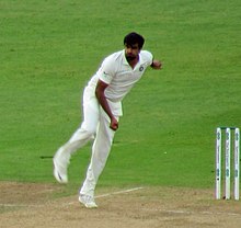 Ravichandran Ashwin holds world record for quickest to reach 250, 300 and 350 Test wickets. R Ashwin bowling at Trent Bridge 2018 (cropped).jpg