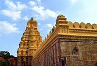 The Majestic Gopuram of Sri Ranganathaswamy Temple