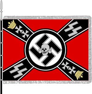 English: Flag for the SS-Heimwehr Danzig, 1939...