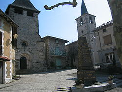 Skyline of Saint-Santin-de-Maurs