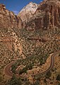 Scenery along the Zion-Mount Carmel Highway