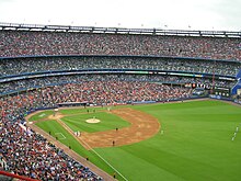 Vue d'ensemble du Shea Stadium