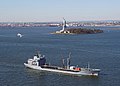 Spessart entering New York Harbor on 13 October 2004