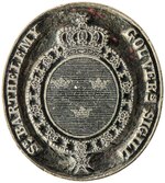Seal of the Swedish governor of Saint Barthelemy, 1784-1878. Stampel for guvernor over den svenska kolonin S-t Barthelemy, Vastindien, 1784-1877 - Livrustkammaren - 102551.tif