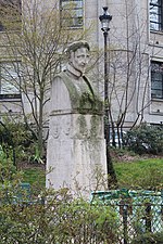 La statue de Pierre de Ronsard.