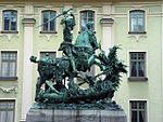 Saint Georges terrassant le Dragon, Stockholm