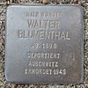 Stolperstein Bad Bentheim Heinrich-Kloppers-Straße 11 Walter Blumenthal