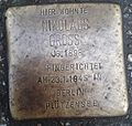 Stolperstein für Nikolaus Groß (Nikolaus-Groß-Straße 6a)