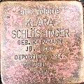 Stolperstein Kitzingen Klara Schlössinger