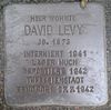 Stolperstein Troisdorf Siegstraße 35 David Levy