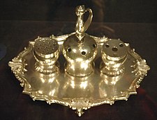 The Syng inkstand, with which the Constitution was signed