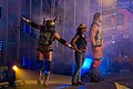 Beer Money, Inc. (James Storm, Robert Roode, and Jacqueline]] during her ring entrance at Bound for Glory IV