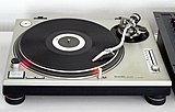 Direct-drive turntable: Technics SL-1200 (introduced in 1972) Technics SL-1200MK2-2.jpg