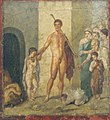 Teseo liberando a los niños del Minotauro, Museo Arqueológico Nacional de Nápoles