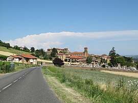 The road into Theizé