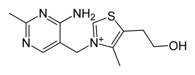 Description de l'image Thiamine-2D-skeletal.png.