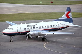 Convair CV-640 similaire à celui d'accident