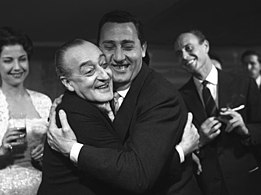 Con Alberto Sordi