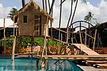 A hut used for filming in the movie on the island of Kauai, Hawaii.