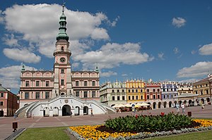 Rynek Wielki w Zamościu