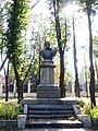 A statue of Vasily Karuna in 2014