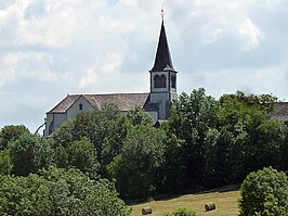 Kerk Saint-Julien in gehucht Roussy