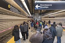 Opening day at 86th Street 86th Street Station Second Avenue SAS 3975.jpg