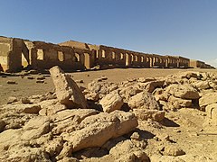 Autre site abandonné lié à l'exploitation du nitrate à Puelma.