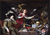 O Sonho do Cavaleiro (1650) na Real Academia de Belas-Artes de São Fernando, Madrid