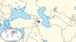 Artsakh - Localisation