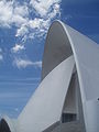 Lateral del arco del auditorio