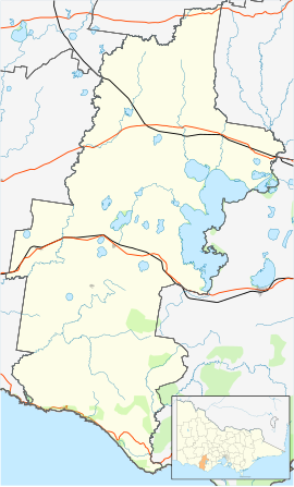 Curdievale is located in Corangamite Shire