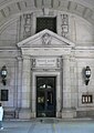 L'entrée de l'Académie à Berlin.