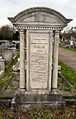 The grave of opera singer Bertha Lewis