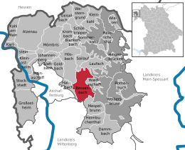 Bessenbach - Localizazion