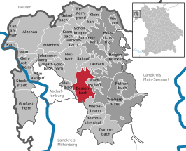 Kaart van Bessenbach