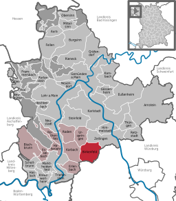 Läget för Birkenfeld i Landkreis Main-Spessart