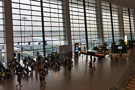 Waiting and boarding area of Terminal 2