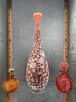 Cameo Glass Vase by Thomas Webb & Sons for Tiffany & Co., exhibited at Exposition Universelle in 1889
