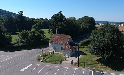 Vue aérienne en 2018.