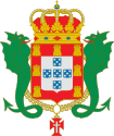 Coat of arms of the Kingdom of Portugal (Enciclopedie Diderot).svg