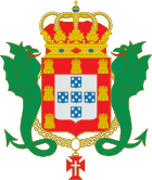 Coat of arms of the Kingdom of Portugal (Enciclopedie Diderot).svg