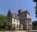 Corpshaus der Rhenania Tübingen, Erstbau 1886, heutiger Zustand seit 1912