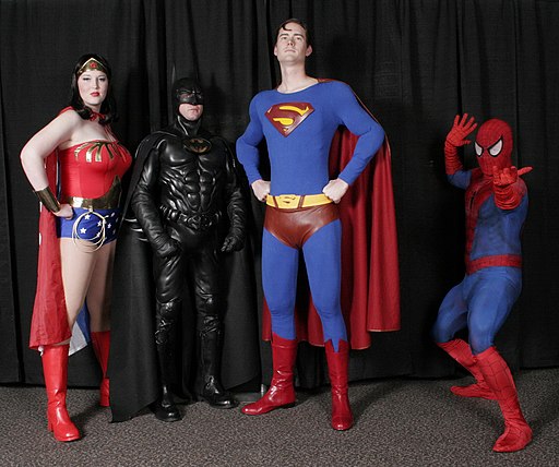 Cosplay of superheroes on OneQuarterMama.ca